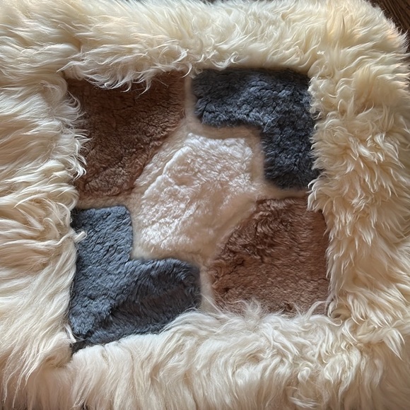 Other - Nwt 100% Genuine Rabbit Fur Real Fur Living Room Decor - Bundle to save!